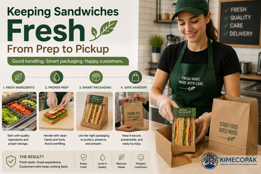 Sandwich Packaging Guide for Cafes vs Delis in 2026