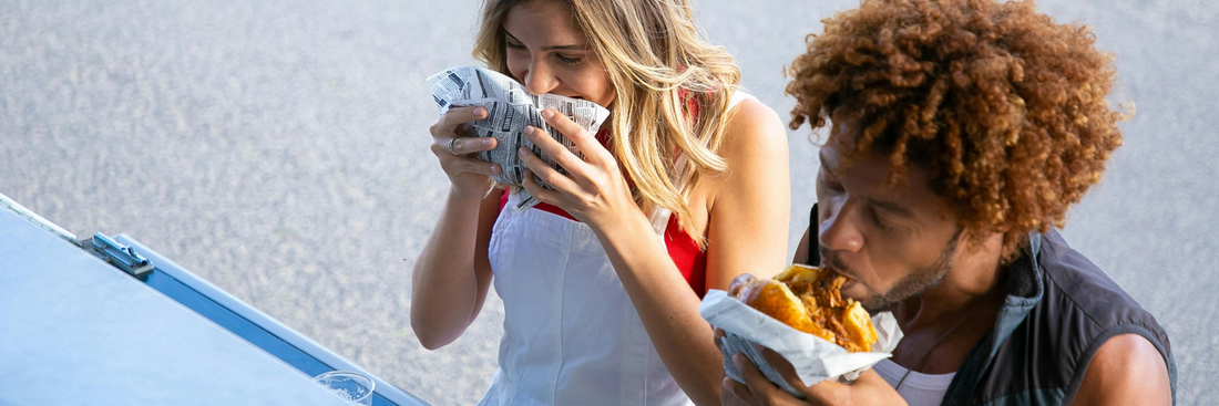 Street Food with Cheese 