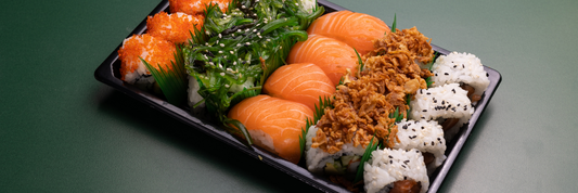 Sushi Tray Packaging Ideas for Takeout/Delivery