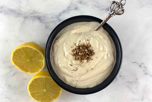 Easy Tahini Lemon Dressing Recipe | Creamy Vegan Salad Dressing