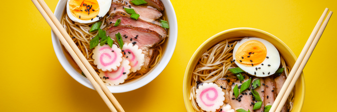 Techniques for blending aroma oils to elevate the flavor profile of ramen