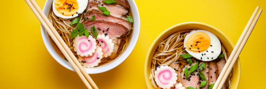 Techniques for blending aroma oils to elevate the flavor profile of ramen