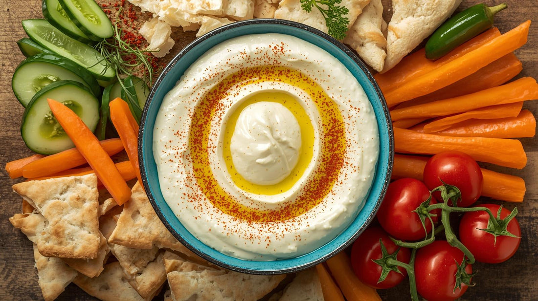 Healthy Yogurt Hummus Recipe for Meal Prep & Snacking