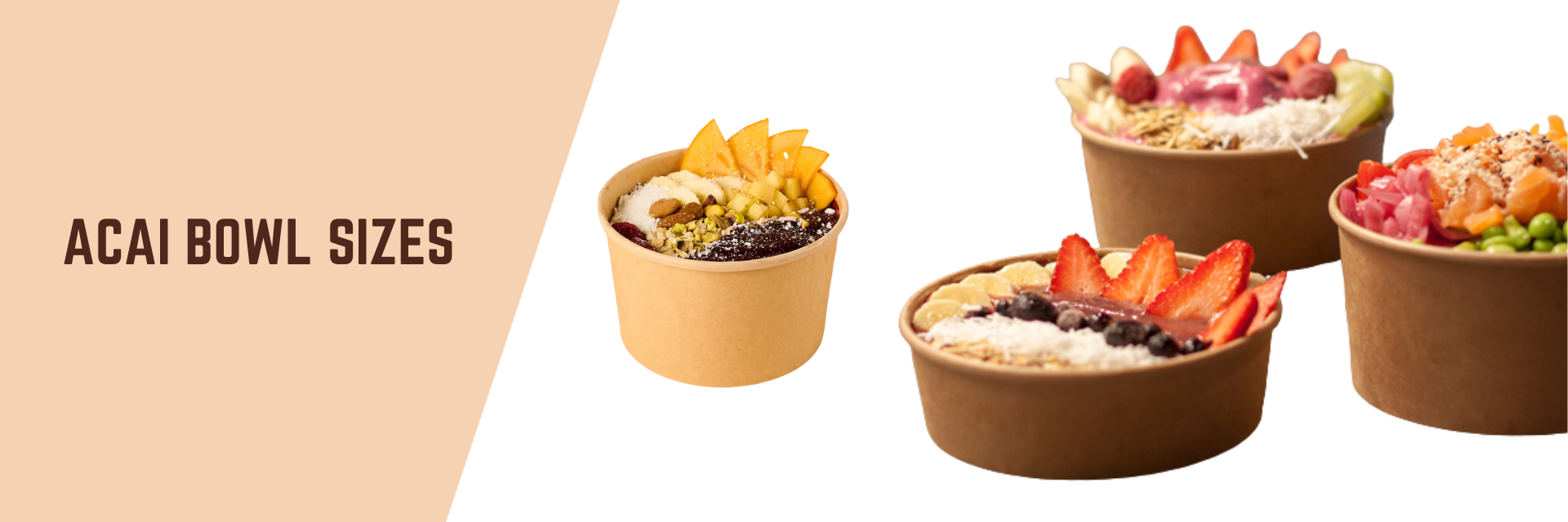 Acai Bowl Sizes Guide: Small vs Medium vs Large Compared – KimEcopak