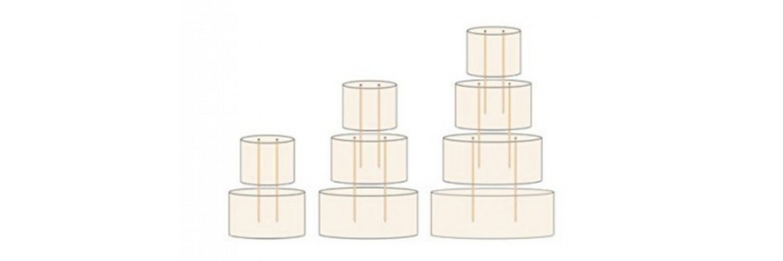  Cake Dowels