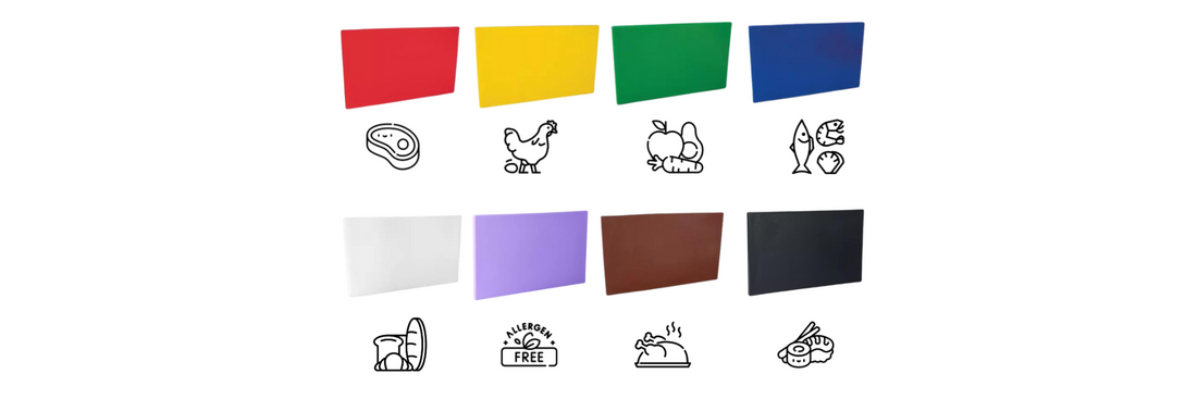 Chopping Board Colour Coding Guide