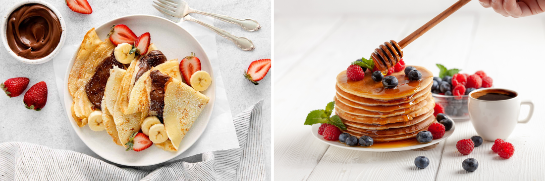 Crepes vs Pancakes: Nutrition, Texture & When to Choose Each
