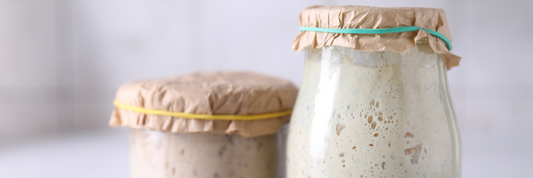 Feeding Sourdough Starter