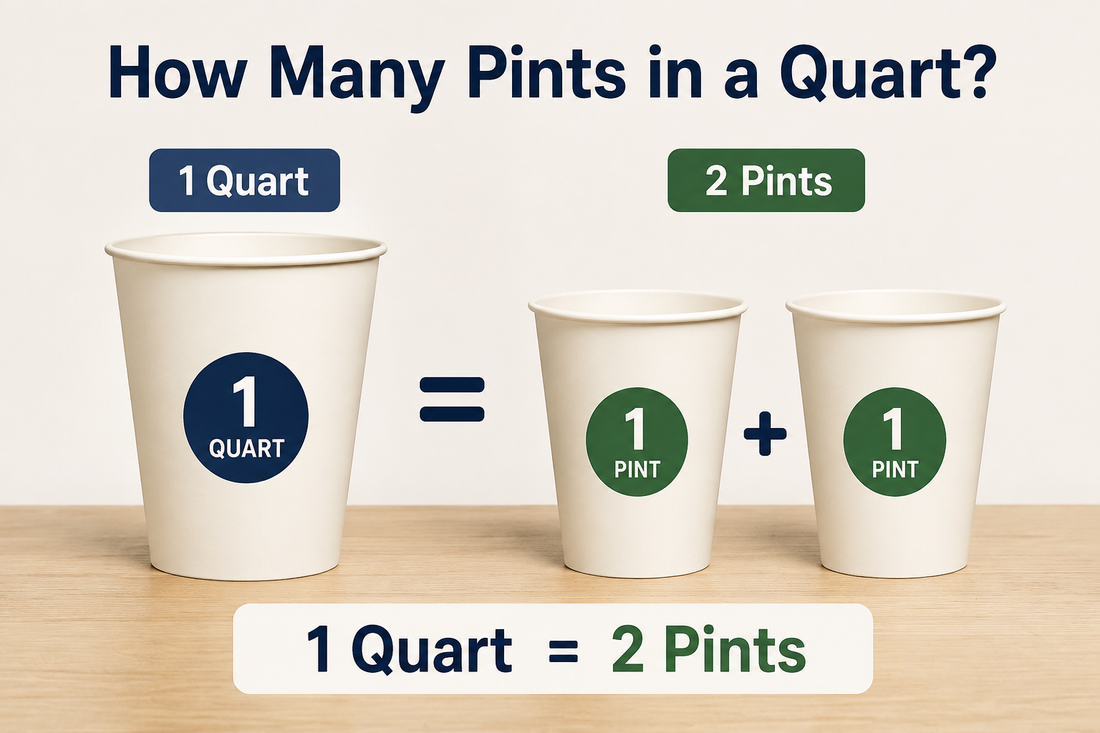 How Many Pints in a Quart?