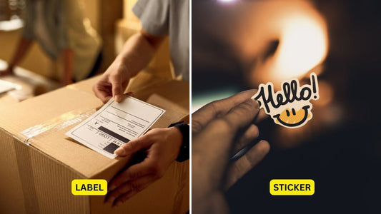Explore the Differences Between the Label and Stickers