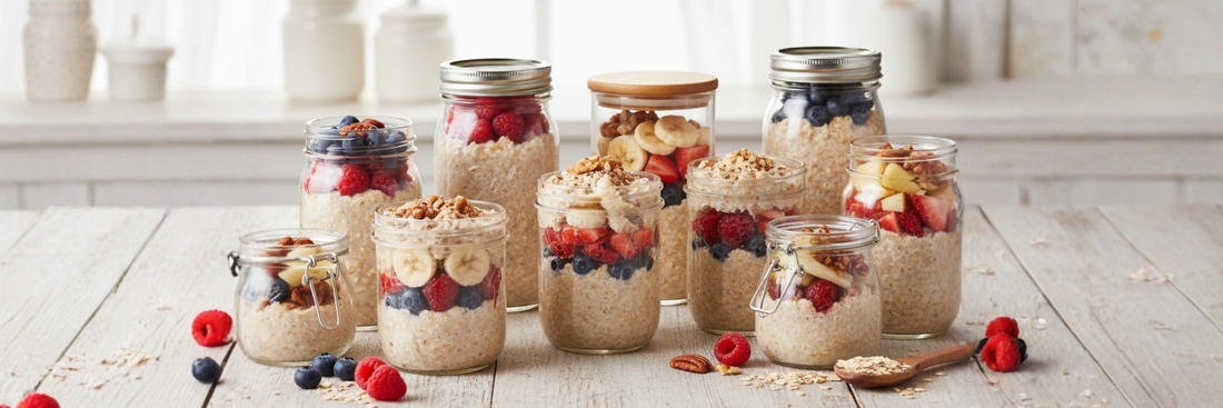 Overnight Oats Jar: Best Jar Sizes, Materials, and How to Choose the Right One