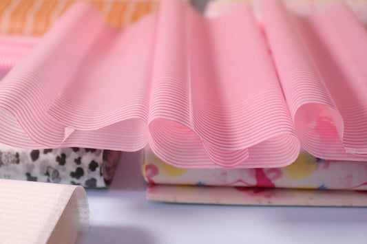 What is pink food paper used for?