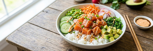 What Is a Salmon Poke Bowl? Recipe, Nutrition, and Safety Guide
