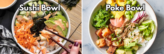 Sushi Bowl vs Poke Bowl: What’s the Difference? Which One Should You Choose?