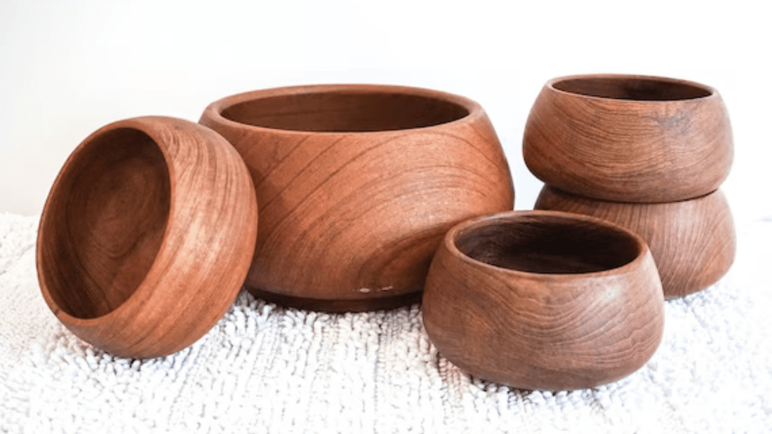 Teak Wood Bowls