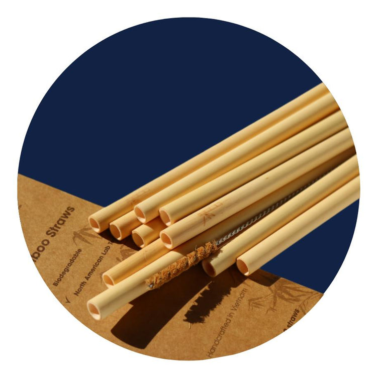 banner BAMBOO STRAW