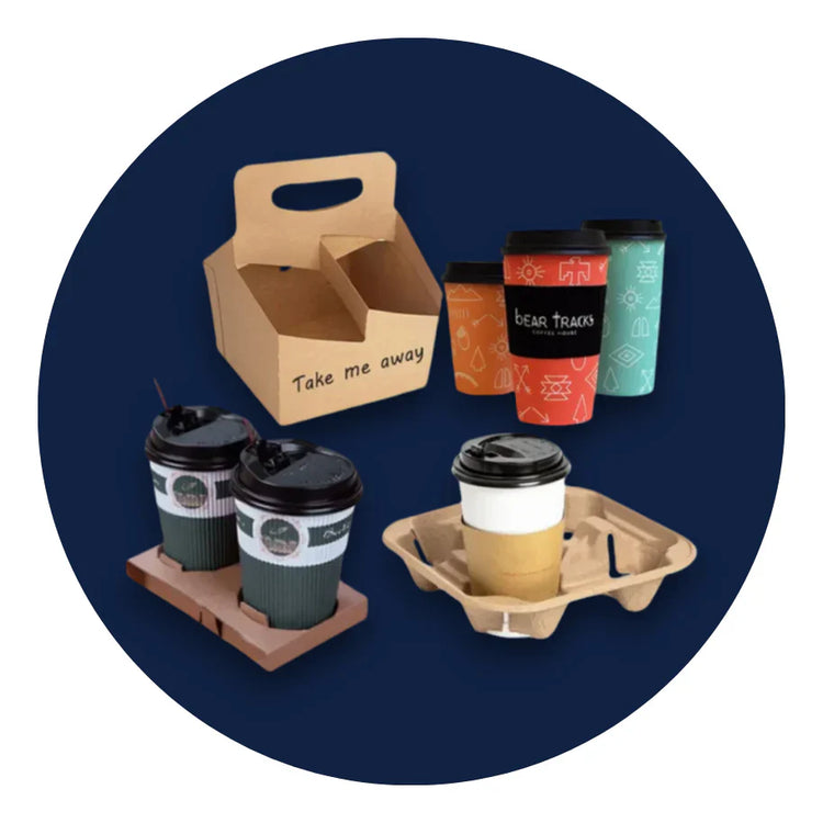 banner CUSTOM CUP CARRIERS