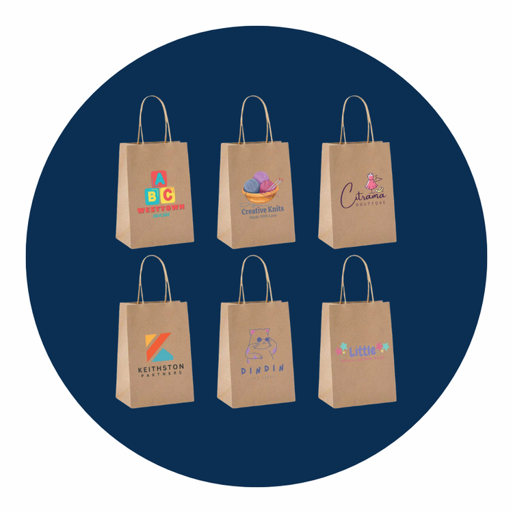 banner CUSTOM PAPER BAGS