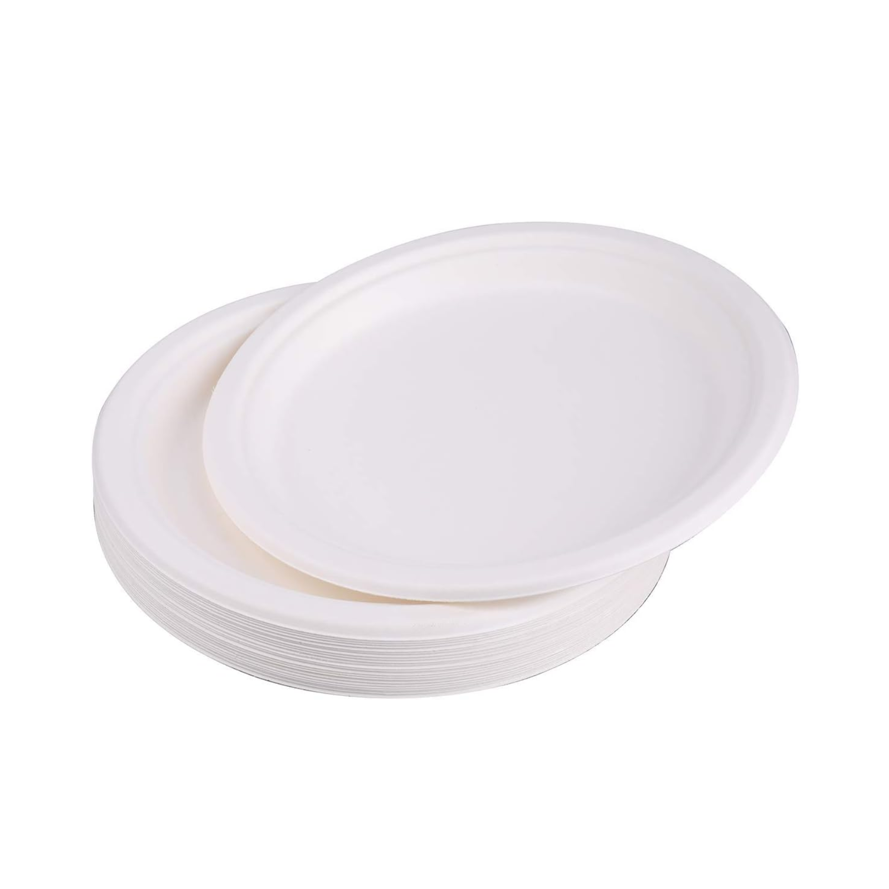 10 inch Sugarcane Fiber Plates