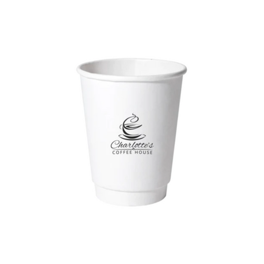  12 Oz PLA Coating Double Wall Paper Cup