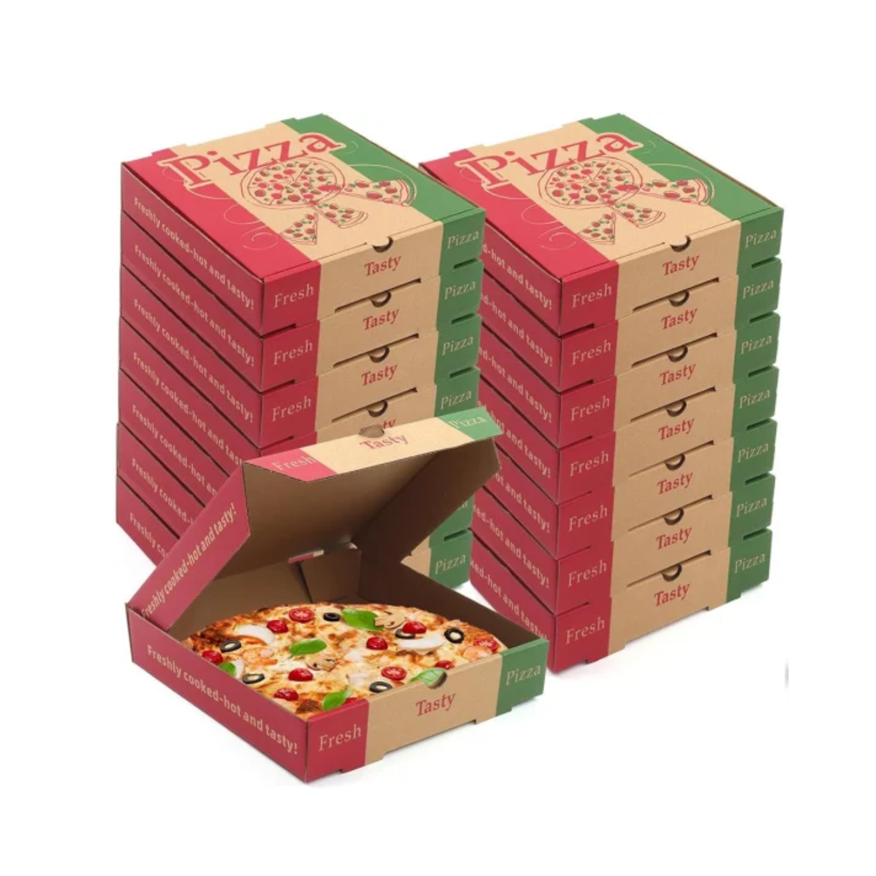 Little Neros Aazon.co: Cake Supplies On Sale 12" X 12" X 1.75" Kraft Corrugated Pizza Box