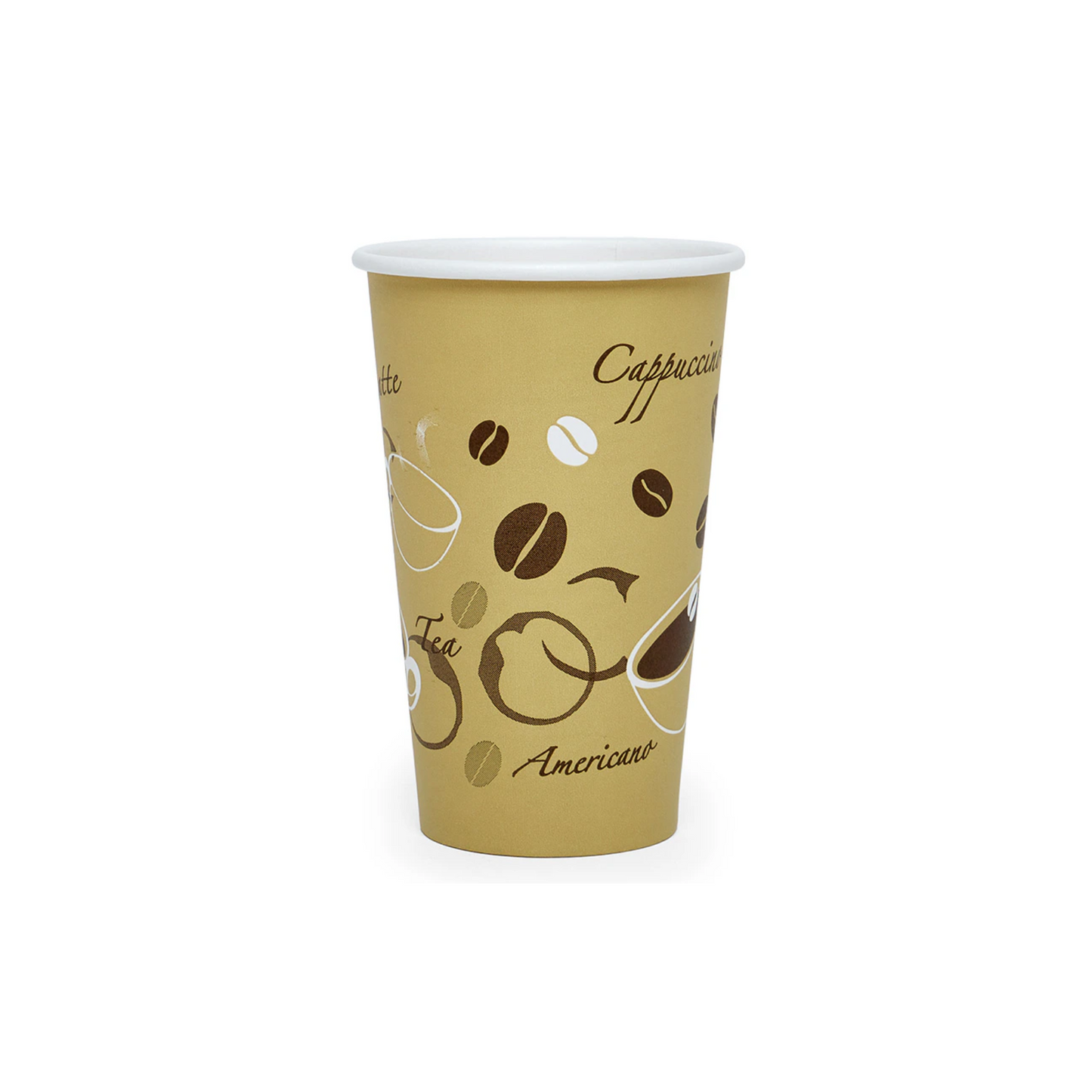16 Oz PLA Coating Double-Wall Paper Cups