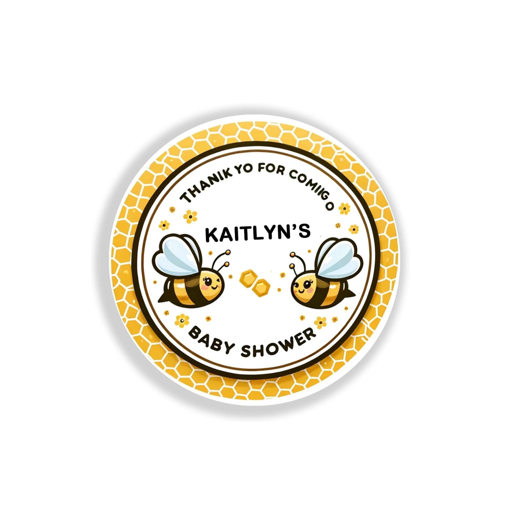 2.5 x 2.5 inches Custom Round Sticker | Wholesale Price in Canada ...