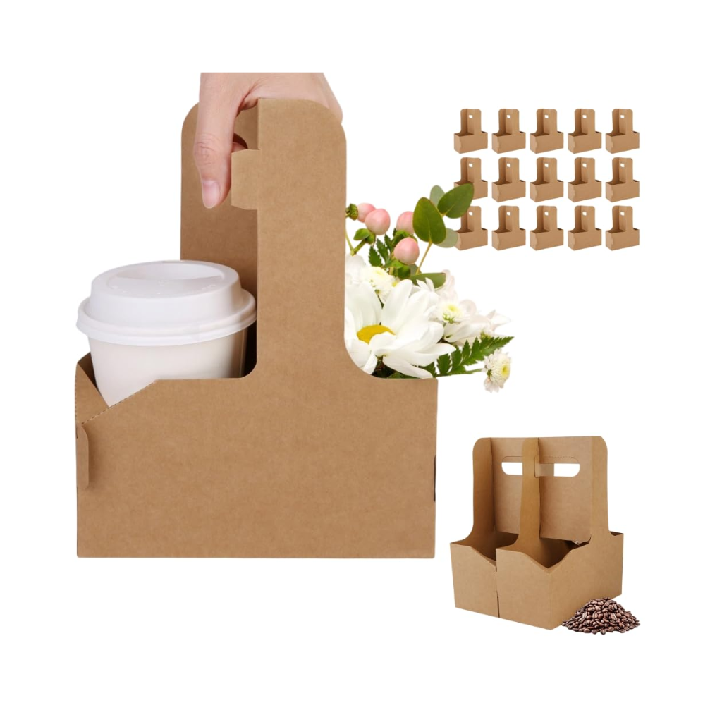 2 cup drink carrier paper