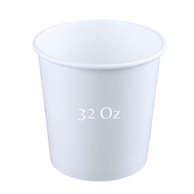 32 Oz Soup Cup White