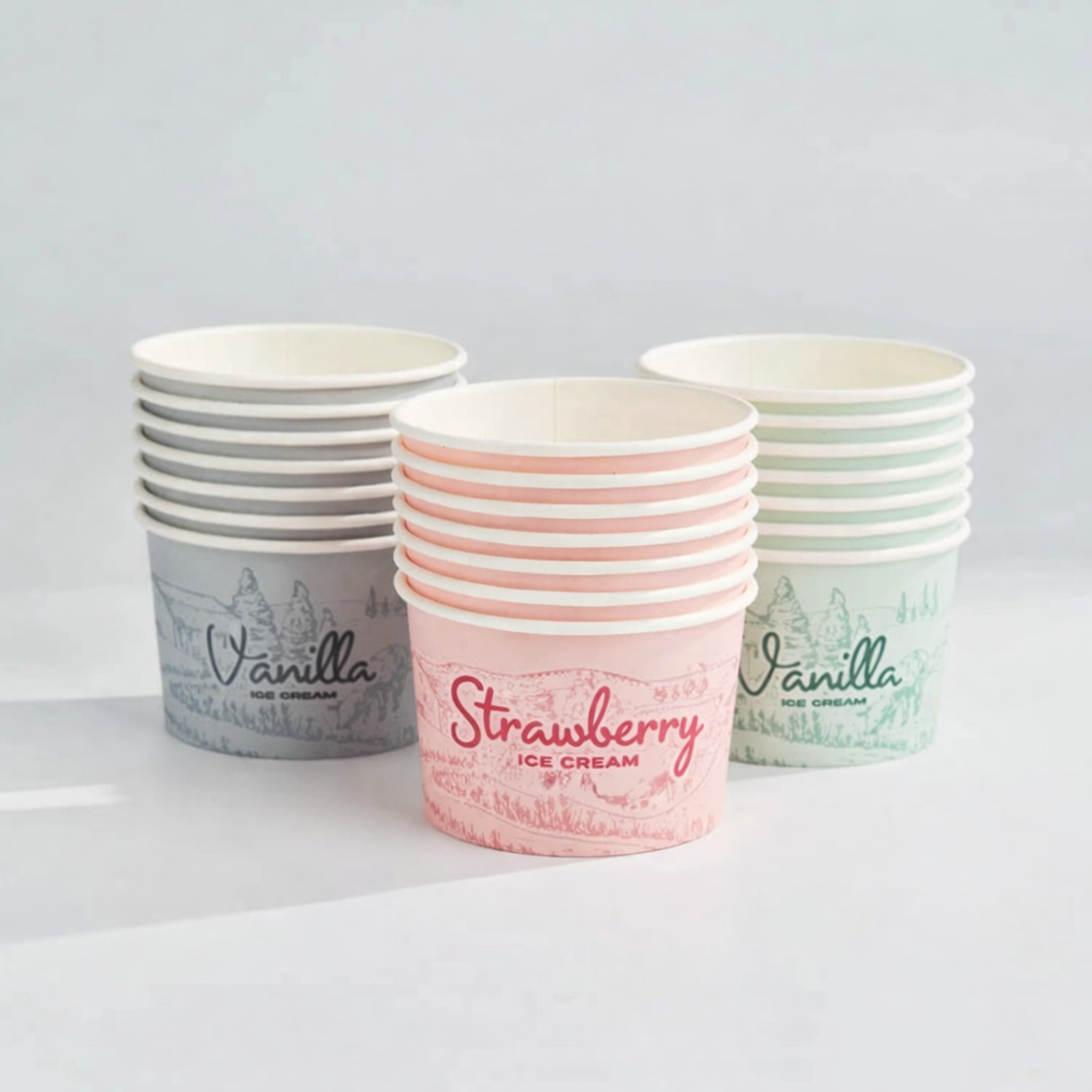 8 OZ ICE CREAM CUP