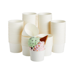 Ice Cream Paper Cups 8 Oz, 12 Oz | Wholesale Pricing | For Ice Cream Shops, Dessert Parlors