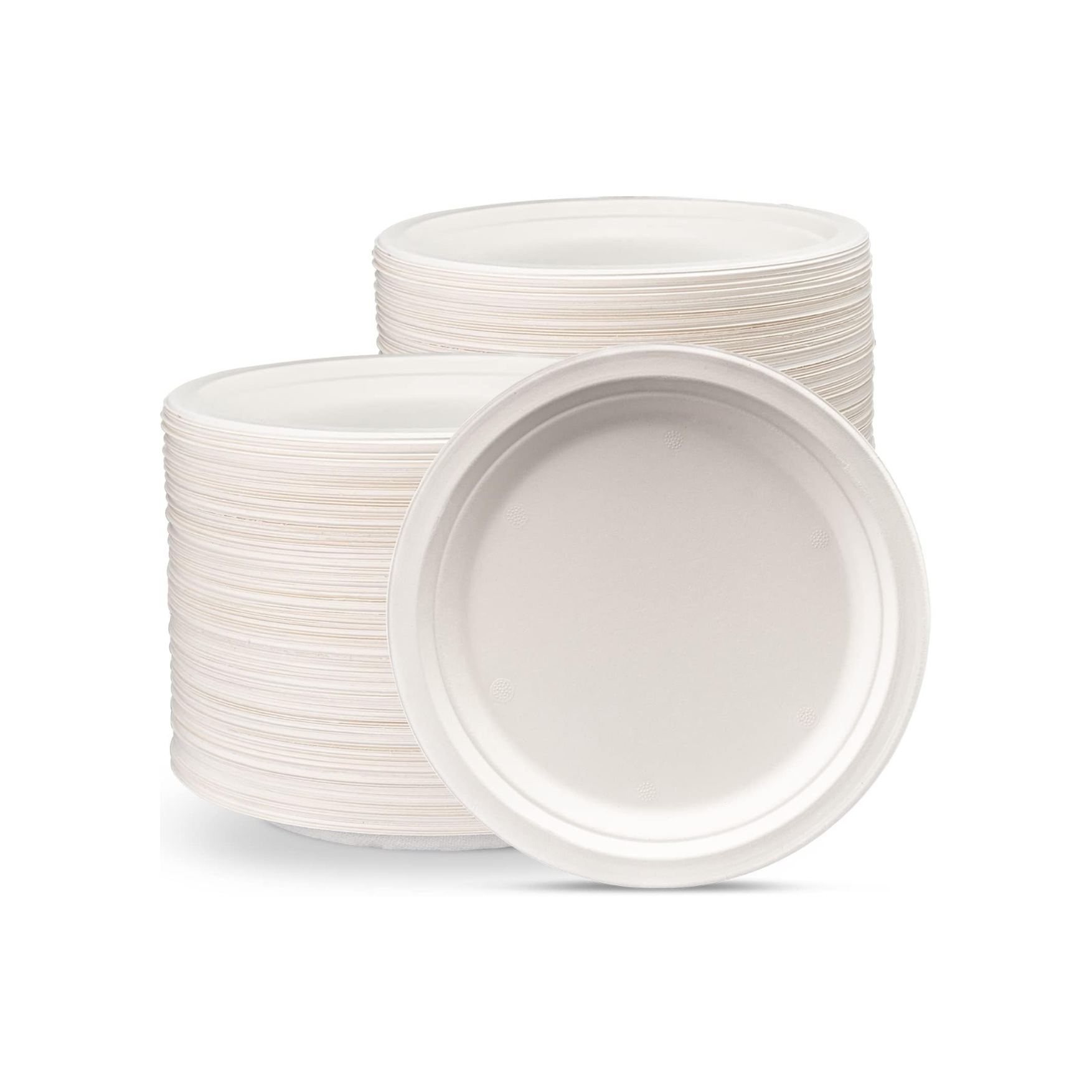 9 round plates