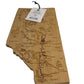 Destination Alberta Province Cutting Board Perfect for Décor, Serving & Chopping
