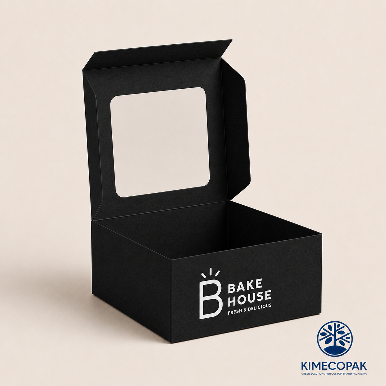 Design Your Own Custom Logo Black Cookie Boxes with Wholesale Pricing