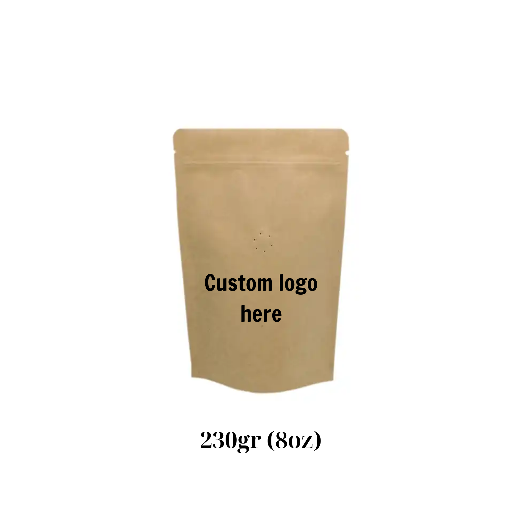 Coffee Bags With Valve Size 6 x 9 x 3 inches