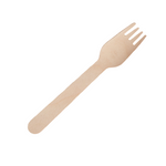 Compostable Wooden Fork 6.3 Inch Wholesale, Freeship, Fast Delivery in Canada