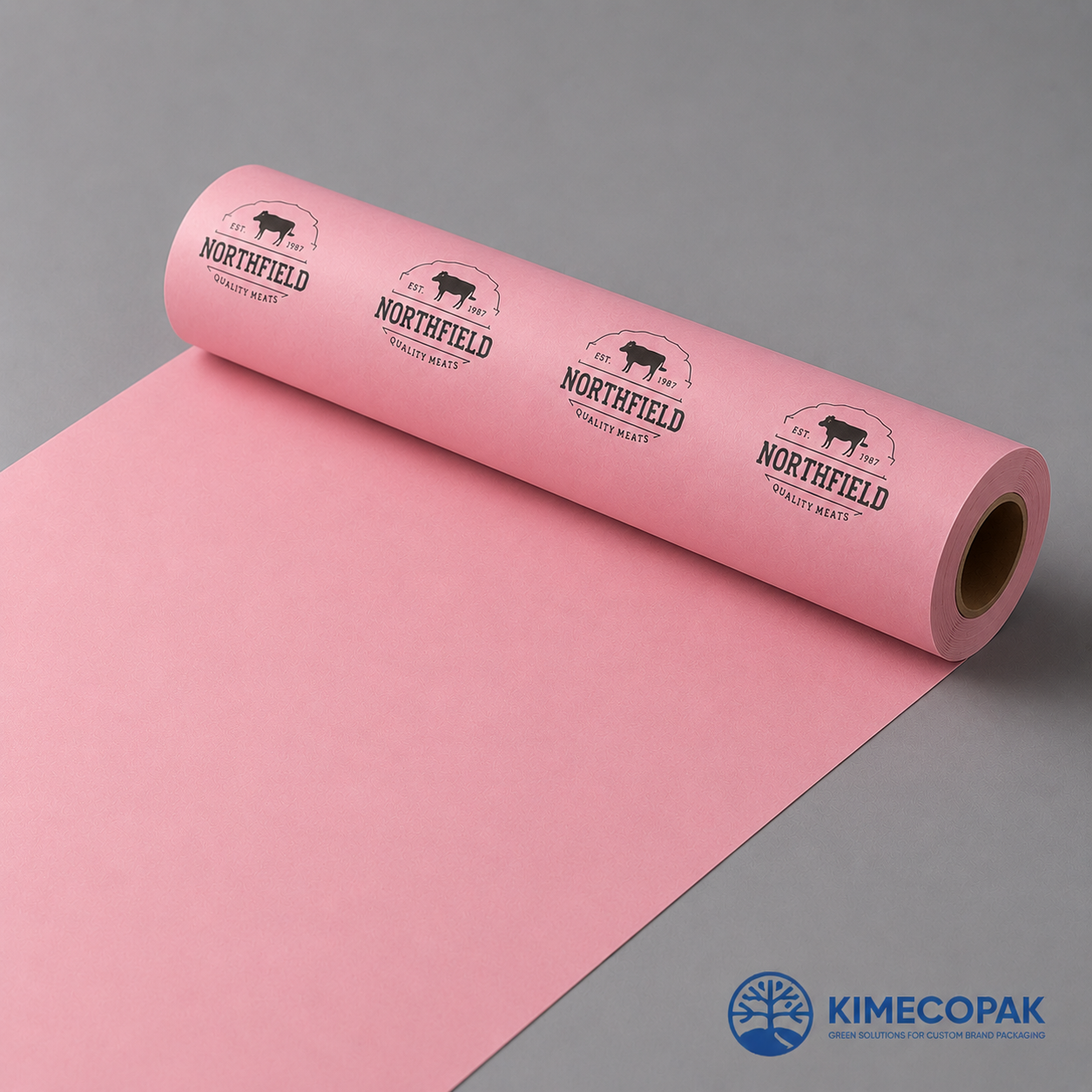 Custom Printed Pink Butcher Paper | Wholesale BBQ Wrapping Paper