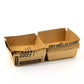 Burger Kraft Paper Box with Custom Logo | Takeout Boxes for Fast-Food Chains, Food Trucks