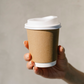 Double Wall Kraft Paper Hot Cup 12 Oz