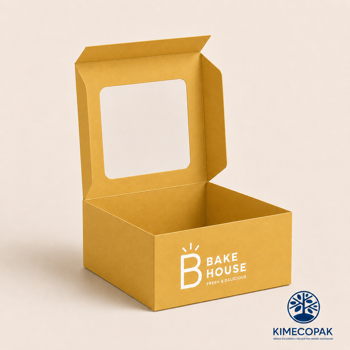 Gold Cookie Boxes Wholesale | Custom Logo Packaging for Premium Bakery Brands
