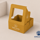 Gold Cookie Boxes Wholesale | Custom Logo Packaging for Premium Bakery Brands