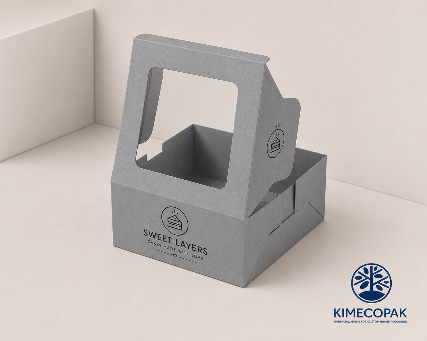 Reliable Wholesale Gray Cookie Boxes for Growing Bakeries