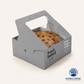 Reliable Wholesale Gray Cookie Boxes for Growing Bakeries