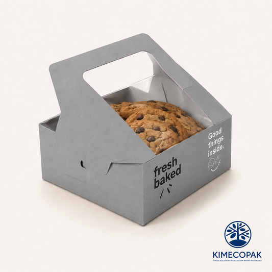 Reliable Wholesale Gray Cookie Boxes for Growing Bakeries