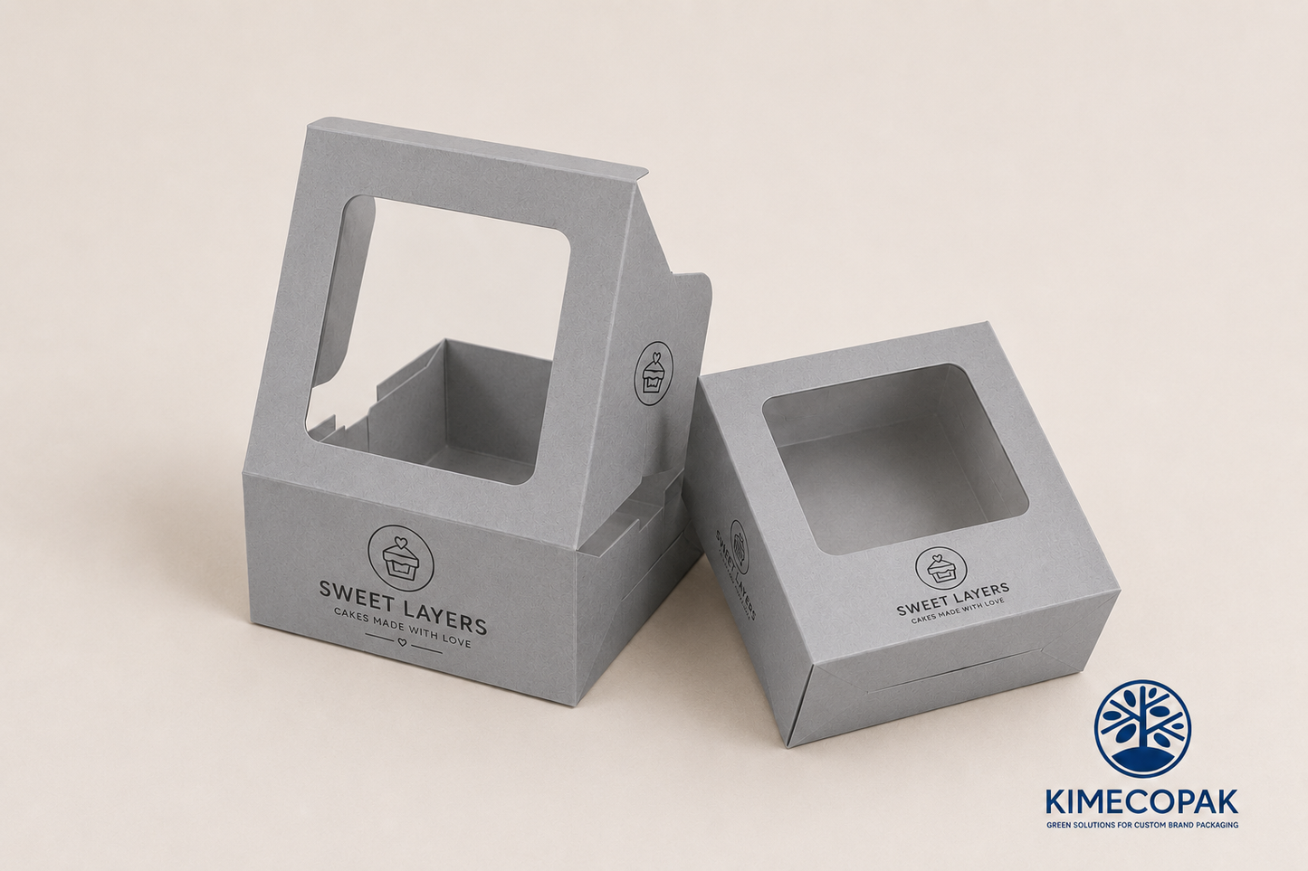 Reliable Wholesale Gray Cookie Boxes for Growing Bakeries