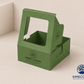 Premium Green Cookie Boxes for Bakeries, Cafés & Holiday Gift Packaging