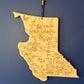 British Columbia Shaped Cutting Board