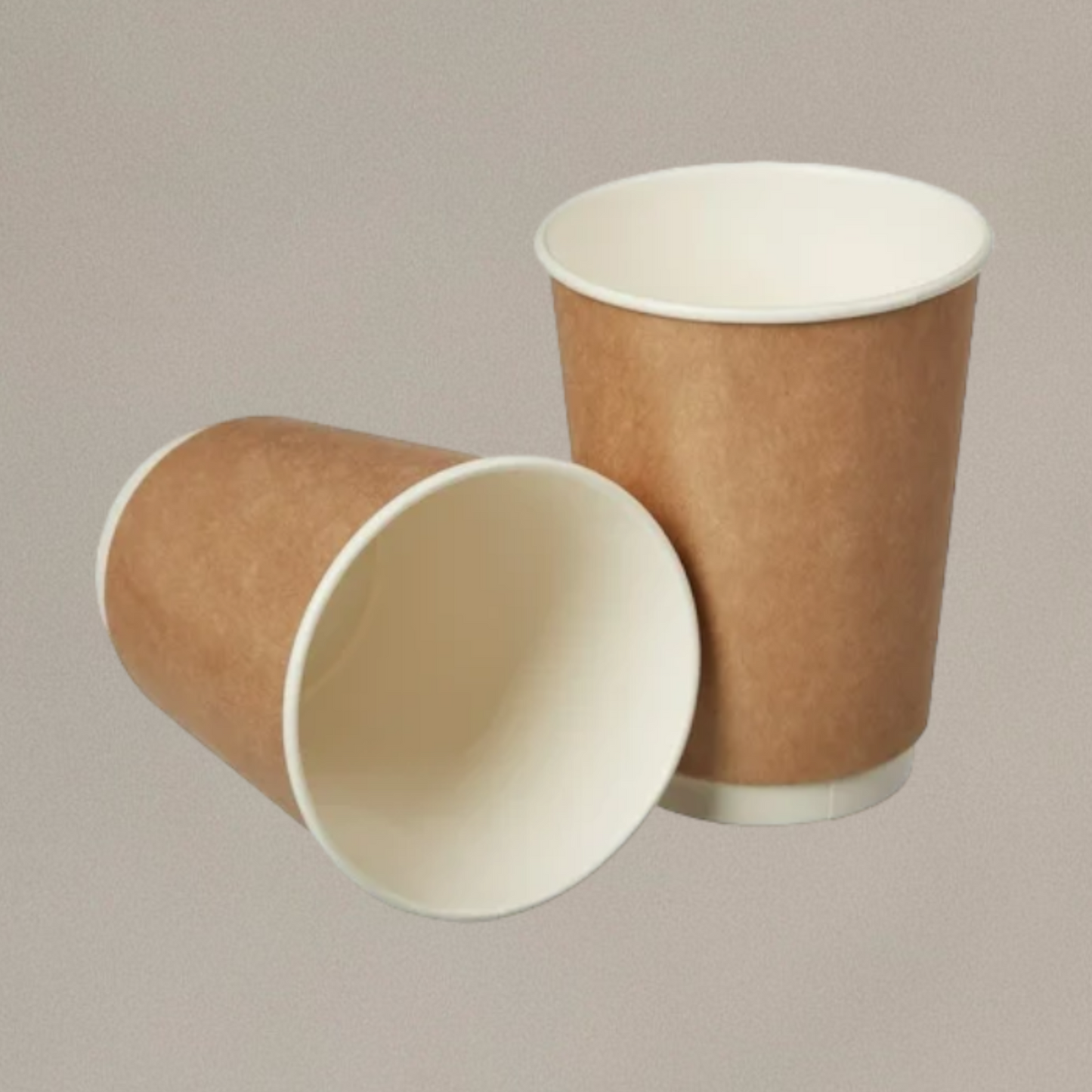 Kraft Paper Coffee Cups 16Oz