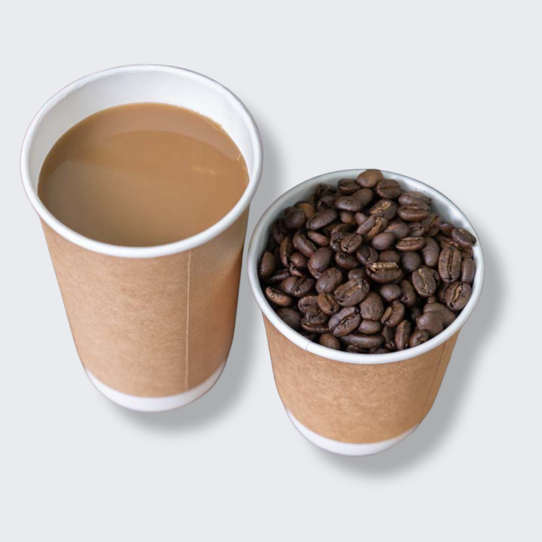  Kraft Paper Cups