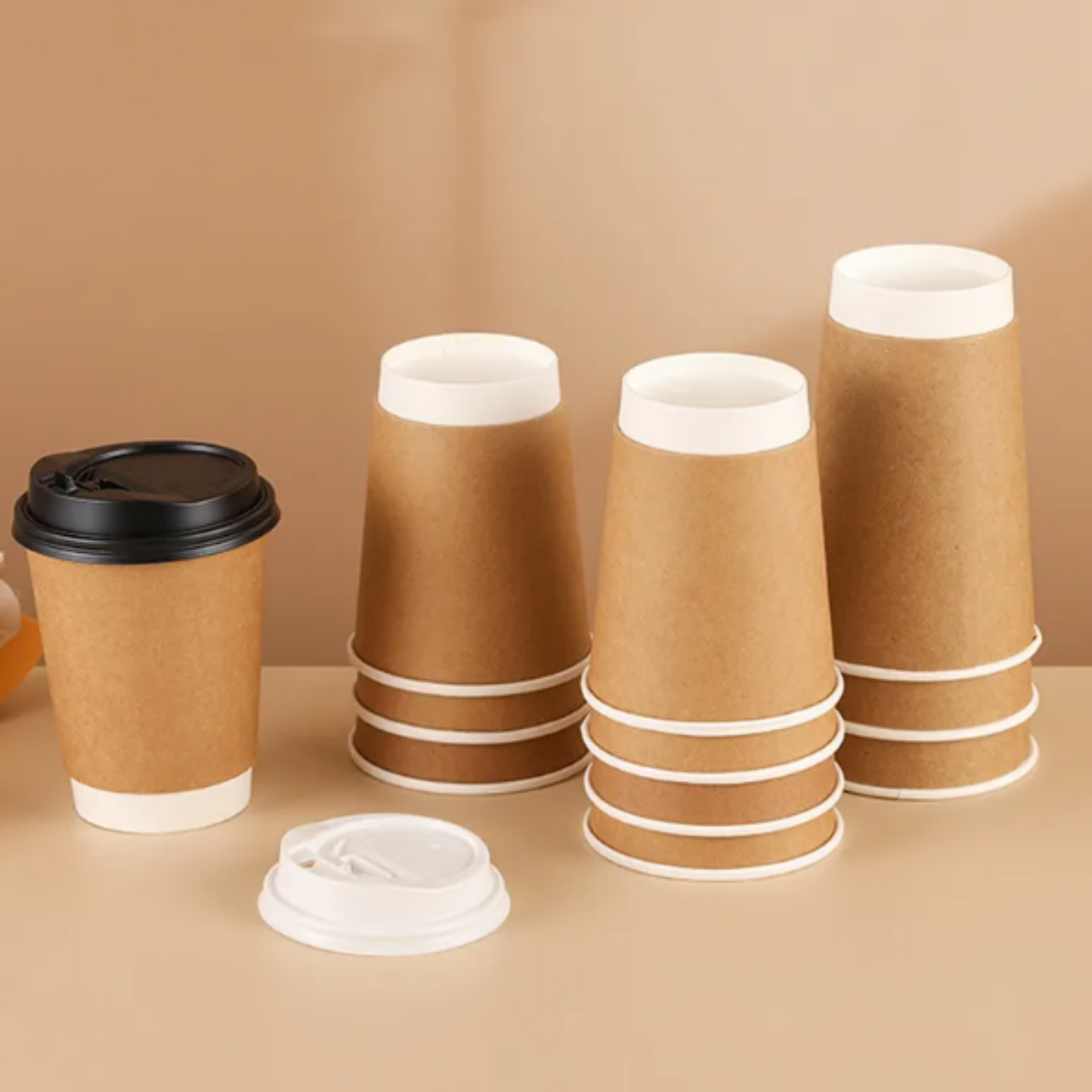 Kraft Paper Hot Cup 10 Oz